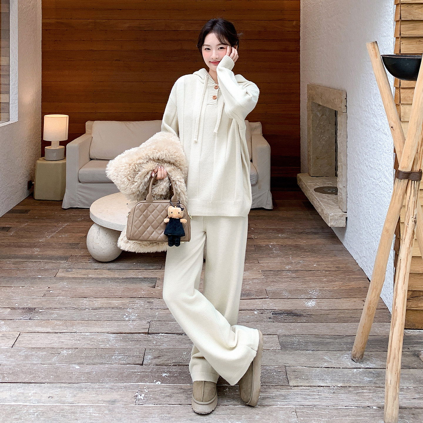 新款）时尚三件套2D120-TZ116-P225-K338,女装套装/套裙,2D120