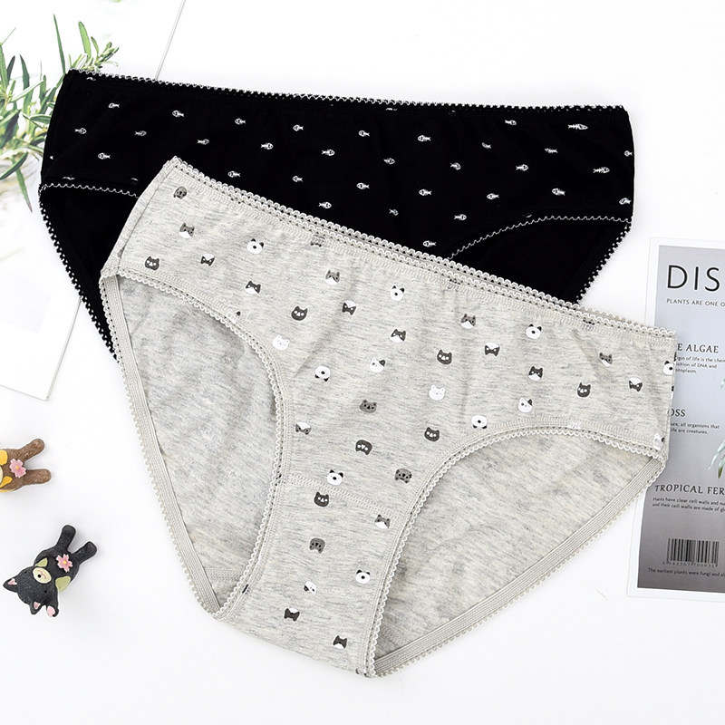 棉元素女棉女性中低腰全棉女士三角纯棉LM582纯棉内裤女100纯棉,女士内衣/男士内衣/家居服,女三角裤,淘宝优惠券,粉丝福利购,淘宝优惠卷