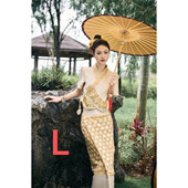 西双版 清仓民族风套装 纳传统傣族服装 处理 特价 沙芭利