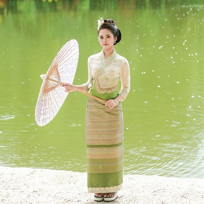 沙芭利四季西双版纳民族风套装