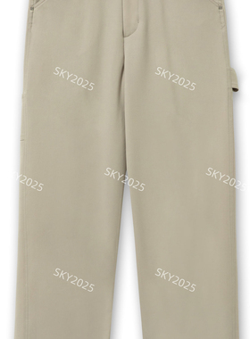 原创 新品 woo羊毛木匠工装裤W251PT05912E/W251PT05913B