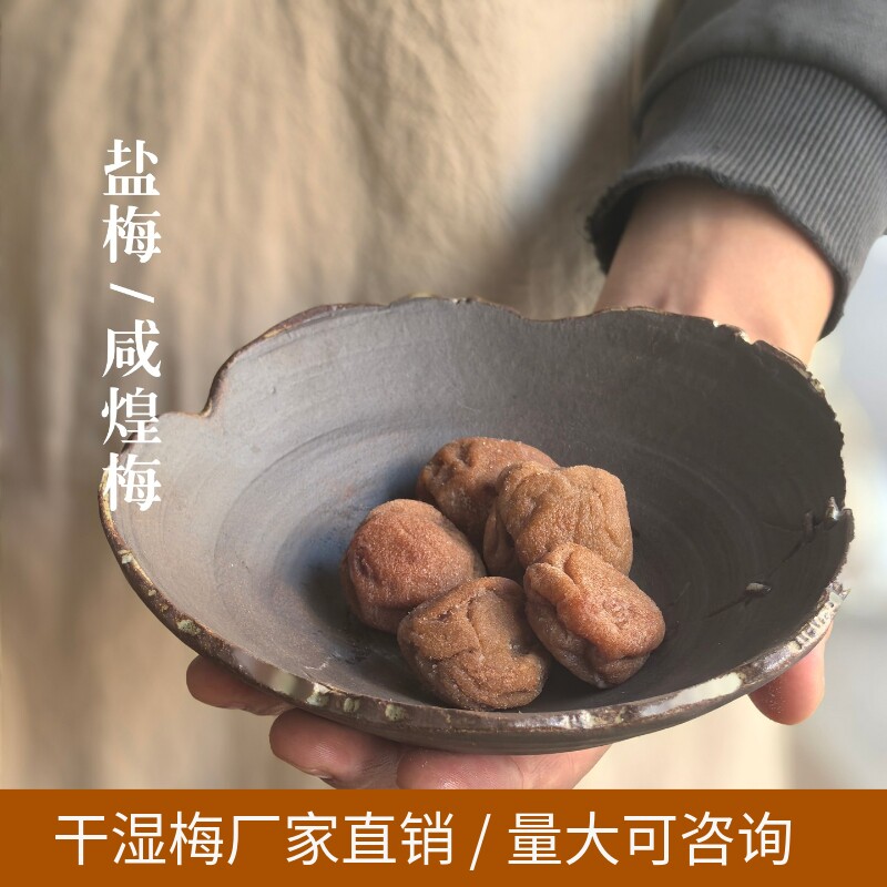 正宗咸话梅 干湿梅盐梅煮花生排骨梅子茶泡饭佐料 老味道无加糖