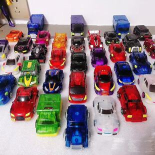 魔幻车神盟卡萌卡车神玩具骸骨三头神蛇儿童玩具魔幻对决变形车