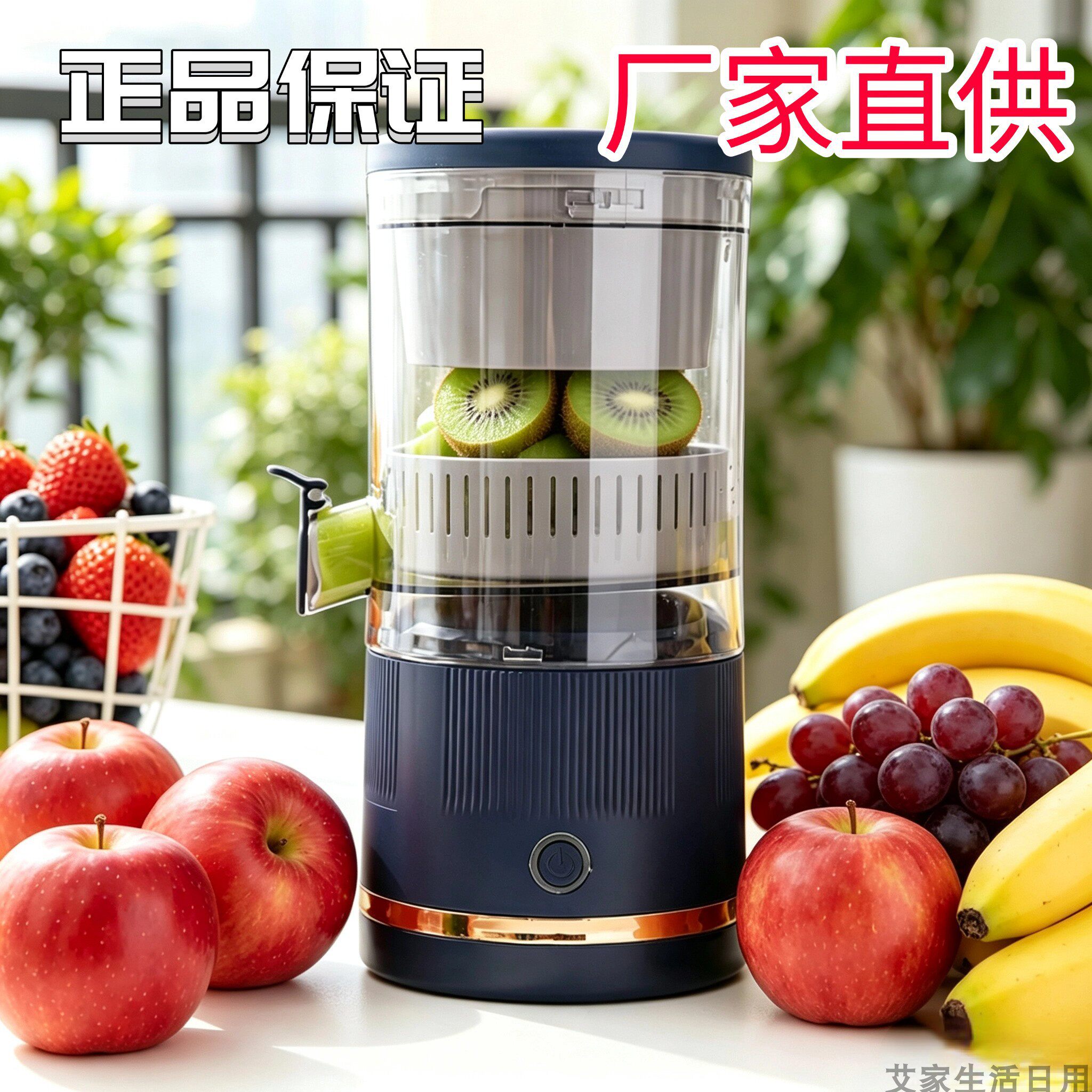 高出汁率便携电动手摇耐用榨汁机
