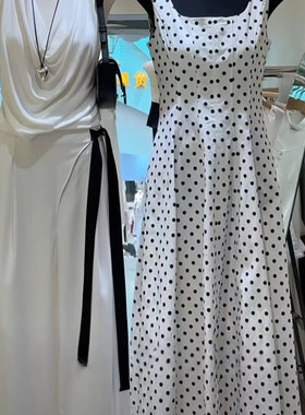 yoomini新款无袖上衣质感垂性领口背心挂脖领上衣