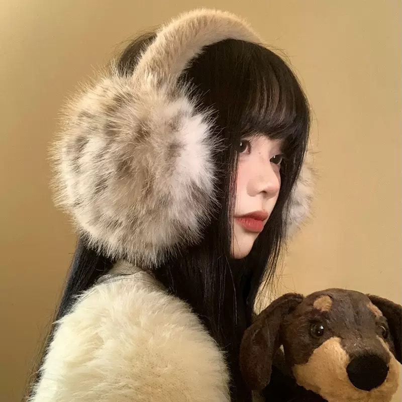 -3 POINT%--3 POINT%-3 POINT%-3 POINT%-可爱卡通毛绒绒耳罩