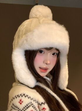 -3 POINT%--3POINT东北毛线帽子雷锋帽