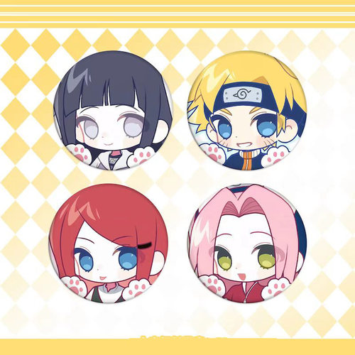 火影忍者周边徽章吧唧