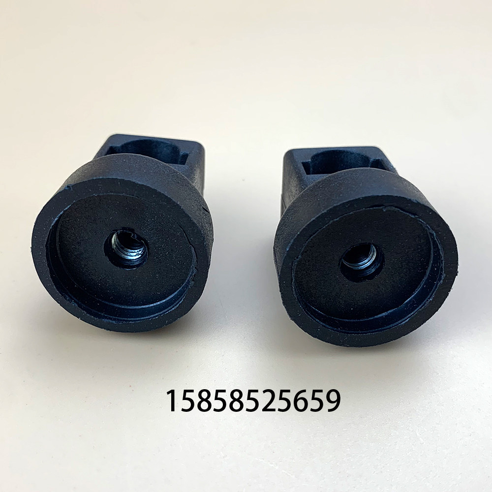 海坦柜锁rg002-1-2-3天地拉杆固定件 塑料拉杆套 pa锁杆锁