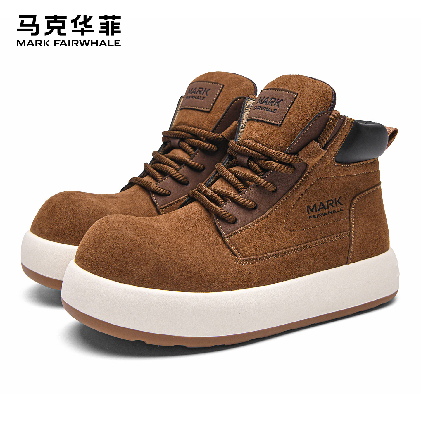 马克华菲2025新款男士马丁靴