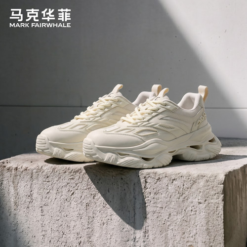 马克华菲增高运动休闲鞋老爹鞋男