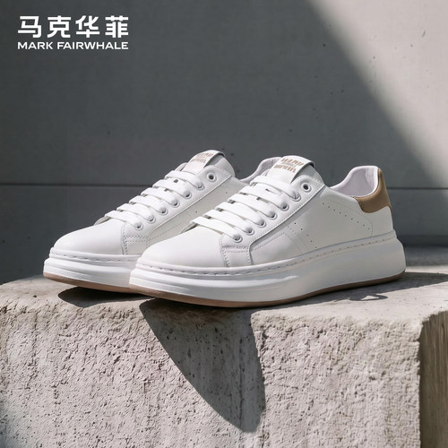马克华菲麦昆小白鞋男款休闲板鞋