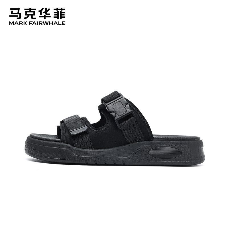 马克华菲夏季外穿防滑一字拖