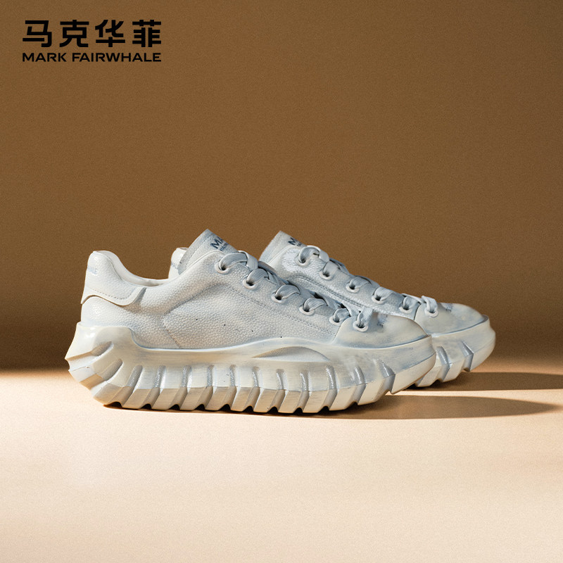 马克华菲老爹鞋男款2025新款男鞋夏季增高男士休闲运动鞋厚底鞋子