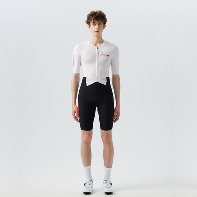 速湃Pinnacle夏季超轻梭织压缩修身公路车连体服骑行服男