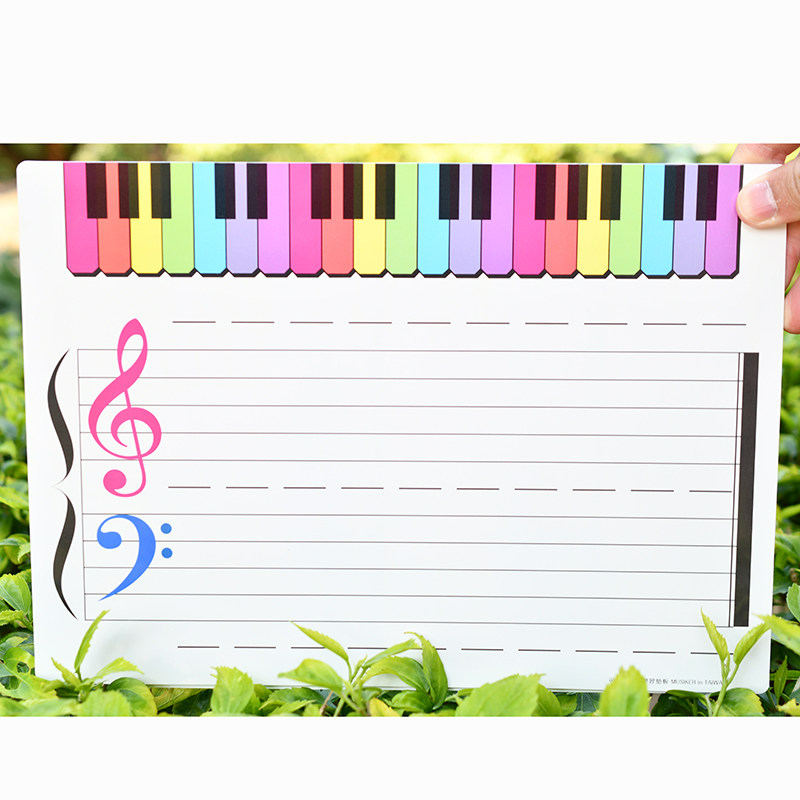 A4可写可擦五线谱白板钢琴乐谱音符学习垫板琴行教学台湾音乐文具,文具电教/文化用品/商务用品,白板,淘宝优惠券,粉丝福利购,淘宝优惠卷