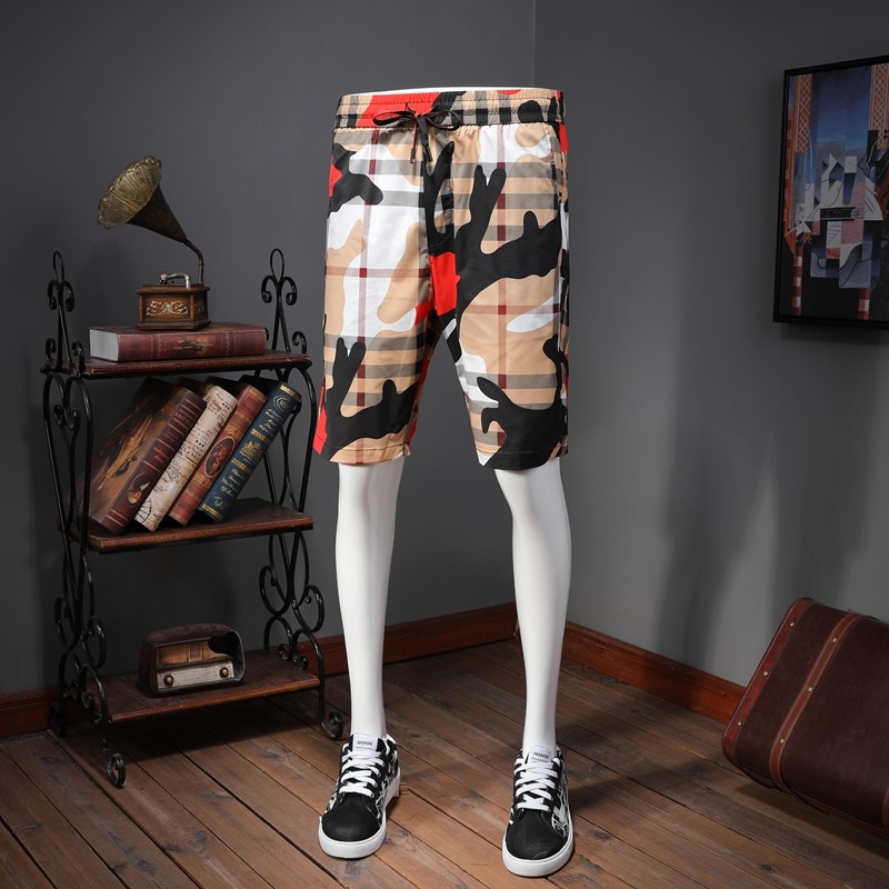 2019男士休闲裤速干沙滩裤短裤男潮五分裤宽松速干海边花裤衩潮男在类目 男装, 休闲裤中 - 来自Buy2taobao.com提供专业的淘宝代购服务