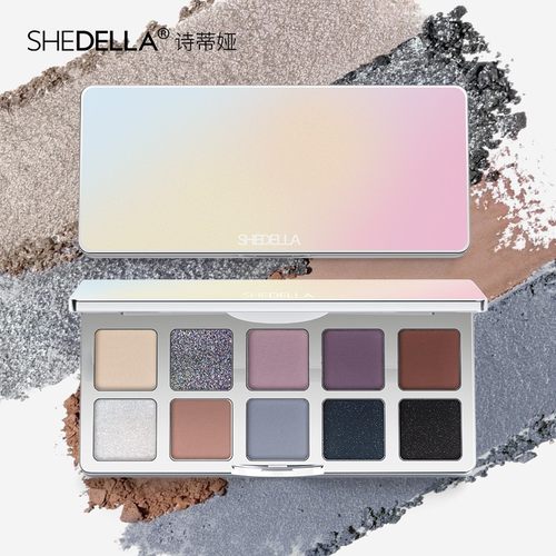 shedella诗蒂娅十色梦幻眼影盘