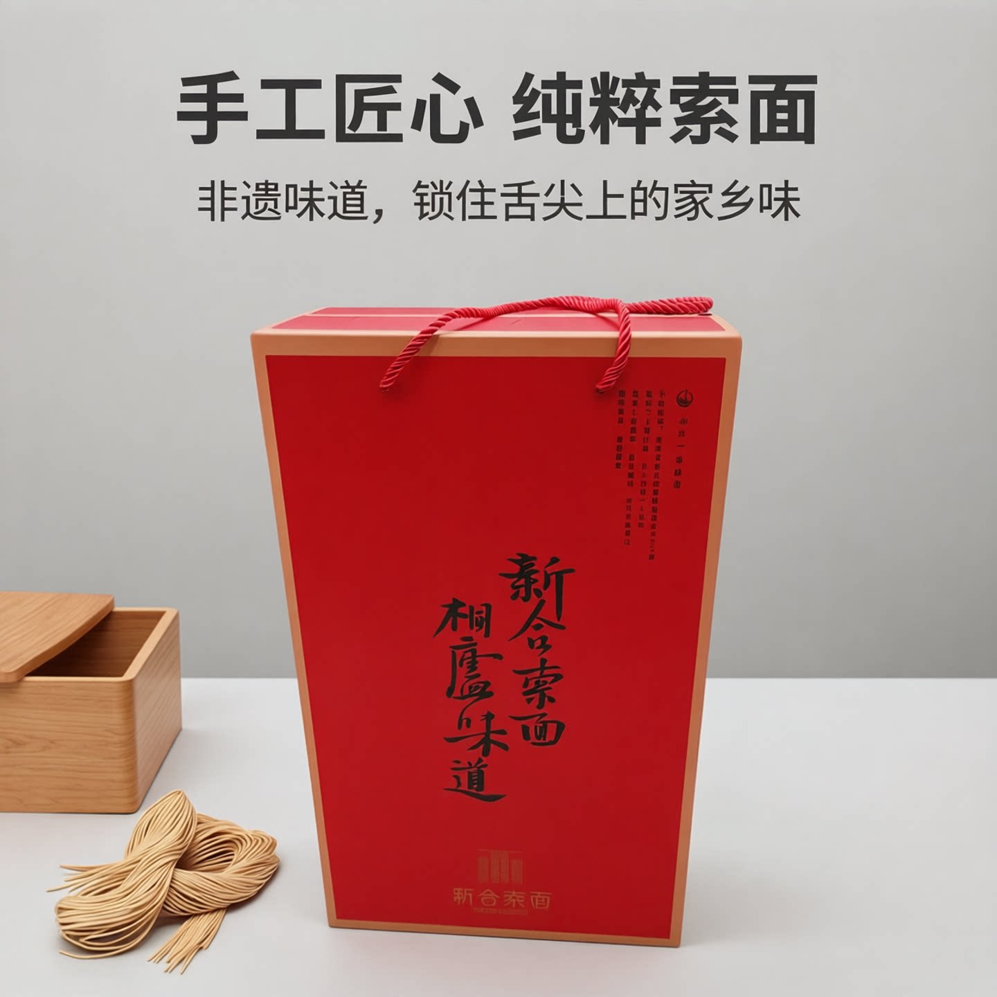 桐庐味道2026年新货新合手工索面2000克礼盒装特产正宗