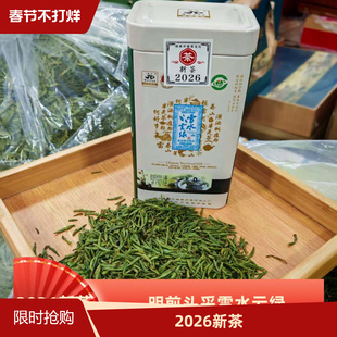 2026新茶绿茶盒装正宗桐庐本地雪水云绿茶叶嫩芽春茶高山茶农直销