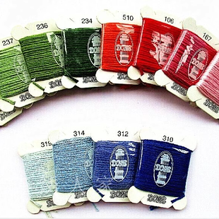 正品 原装 DOME韩国丝蒂奇 十字绣 进口棉线配线429种全色 STC 特价