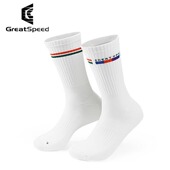 四大满贯GreatSpeed法网网球袜子男女休闲长筒袜运动袜毛巾底防滑