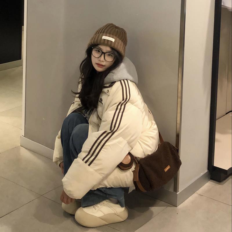 韩系冬装外套立领棉衣棉服女款2025新款冬季宽松加厚面包服短款冬