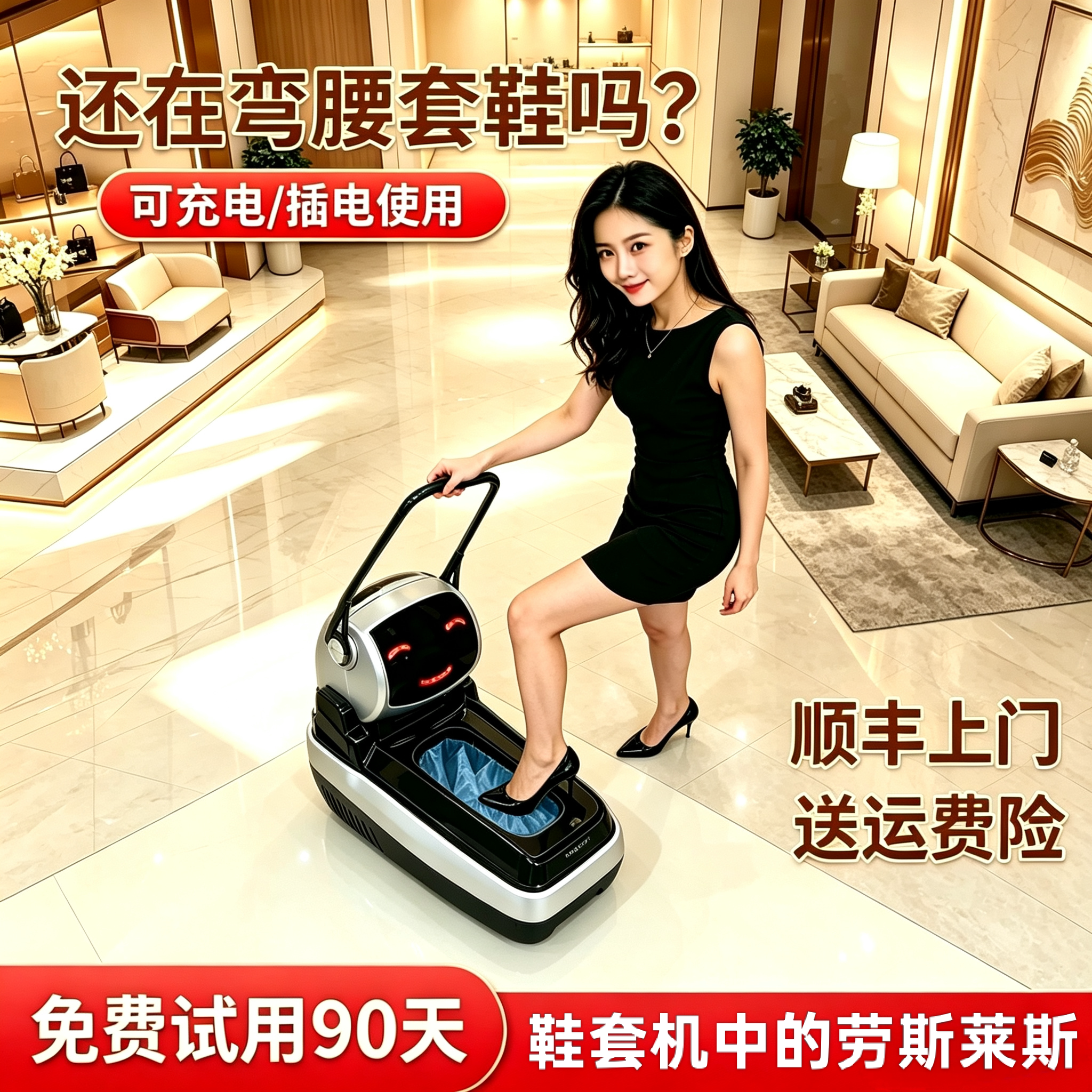 苏能智能鞋套机218A无尘室