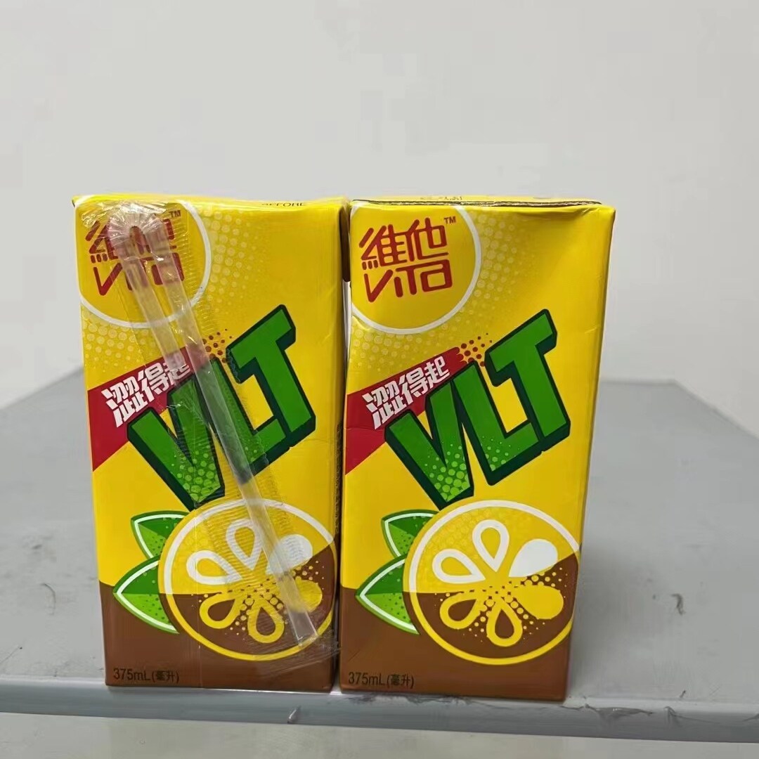 香港采购 港版维他柠檬茶苹果汁黑加仑汁250毫升