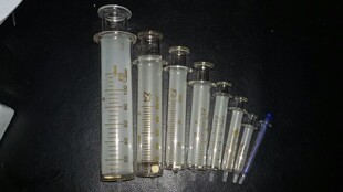 加厚玻璃喂饭针筒150ml、100ml鼻饲打饭针管喂食器流食助推器包邮