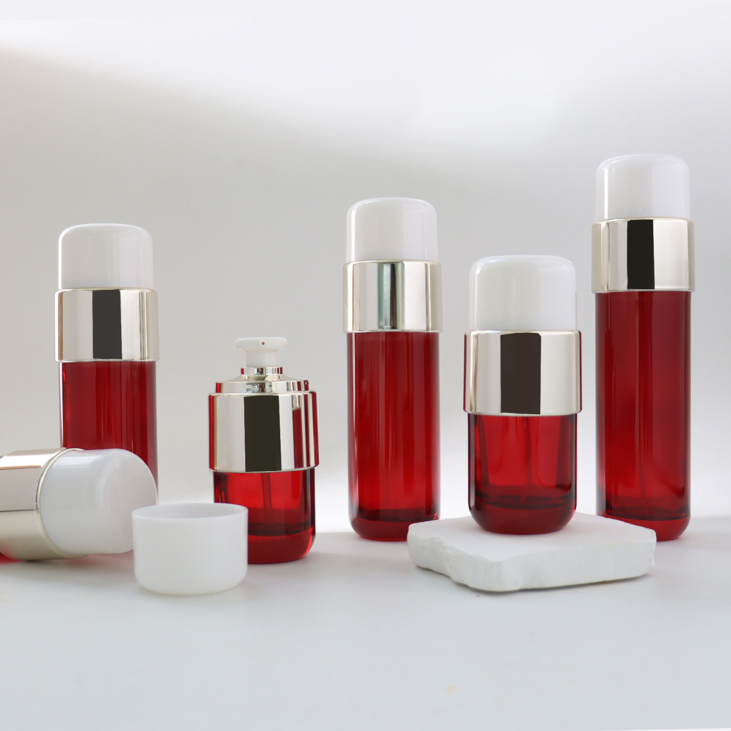 HOPECK化妆品包材爽肤水水乳精华液分装瓶高档套装50g膏霜玻璃瓶,彩妆/香水/美妆工具,化妆/美容工具,淘宝优惠券,粉丝福利购,淘宝优惠卷