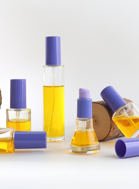 HOPECK按压乳液泵模制玻璃瓶18牙30ml50ml乳液美容液精华粉底液瓶