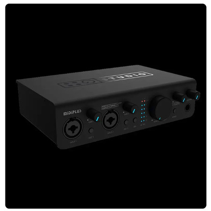 Midiplus studio-2 otg midi2 网红主播 直播 录音 迷笛外置声卡