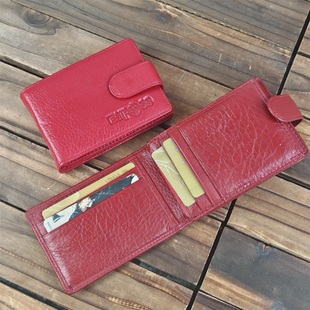 外贸库存女士真皮卡片包男士头层牛皮功能小包尾货清仓处理