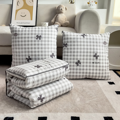 抱枕被子二合一小清新靠垫四季