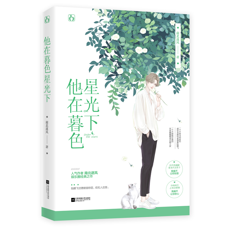 正版包邮【录贴纸】他在暮色星光下 南北逐风原名不二臣花火双男主兄弟情小说风度翩翩爱演风流君子VS微病态占有欲
