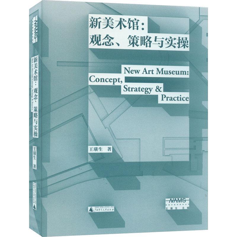 新美术馆:观念、策略与实操:concept strategy & practice 王璜生     艺术书籍正版