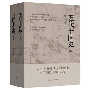 五代十国史 杜文玉 上下全2册五代十国风云全史归义军定难军大理政权殿阁制度全景视角解密揭示从唐到宋的转型密码历史文化书籍