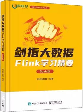 正版剑指大数据 Flink学习精要 Scala版 尚硅谷教育著 流行稳定版Flink 1.13进行讲解 Flink数据处理深入理解Flink基本架构