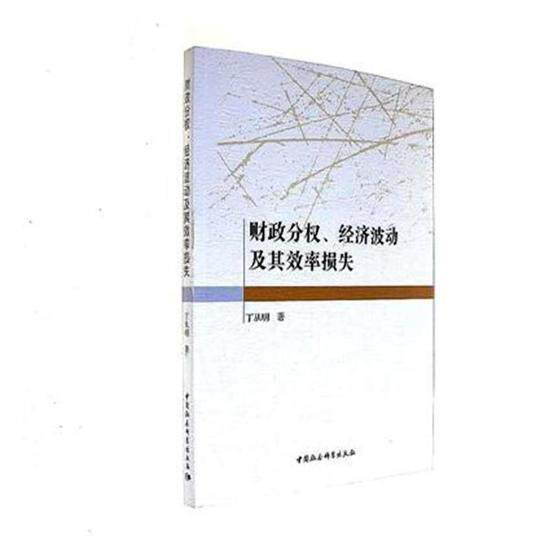 财政分权、经济波动及其效率损失 丁从明 财政分散制关系宏观经济经济波动 经济书籍中国社会科学出版社