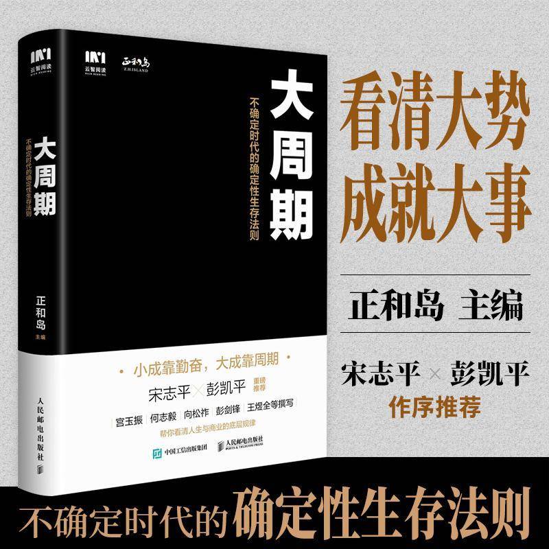 大周期:不确定时代的确定性生存法则 正和岛 经济书籍人民邮电出版社