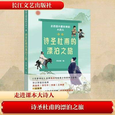 诗圣杜甫的漂泊之旅罗宗强 书籍正版长江文艺出版社