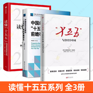 读懂十五五系列3册 中国经济发展的“十五五”规划前瞻研究+ “十五五”与2035中国+ 读懂“十五五”:高质量发展新征程:2026-2030