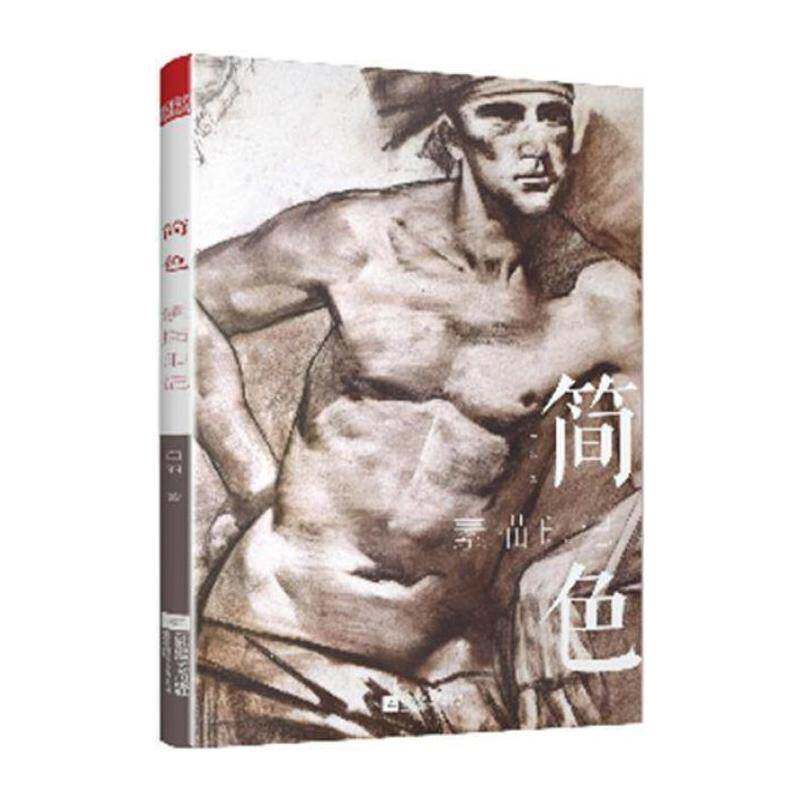 简色素描印记 白羽 人物画素描作品集中国现代普通大众艺术书籍江苏凤凰文艺出版社