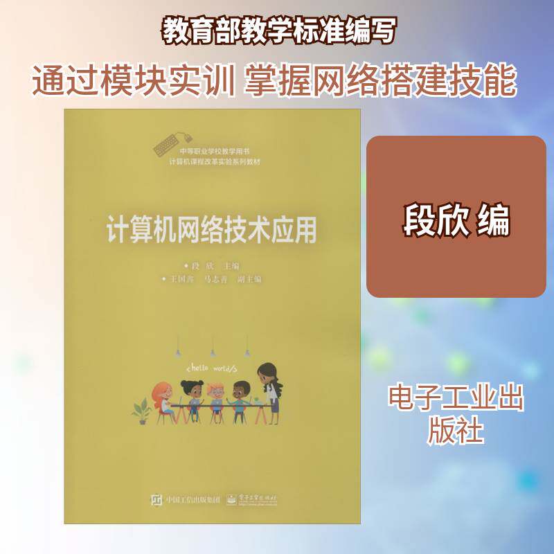 计算机网络技术应用 段欣  职业院校的师生计算机与网络书籍电子工业出版社