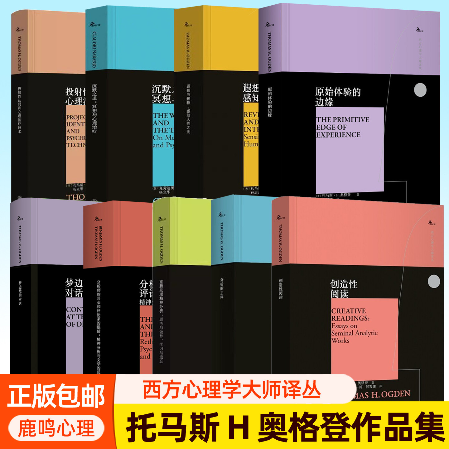 西方心理学大师译丛奥格登的书任选原始体验的边缘沉默之道分析的主体投射性认同和心理治疗技术创造性阅读重新发现精神分析心理学