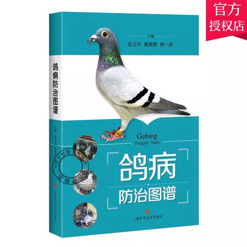 正版包邮 鸽病图谱 赵宝华 鸽子科学饲养技术书 鸽子养殖技术书大全 鸽子药大全常见病调理 养鸽子书籍 肉鸽养殖技巧书籍
