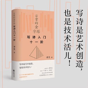 任选 正版包邮 日常的金字塔 写诗入门十一阶 阅读障碍  黄梵著 继《意象的帝国》诗歌四堂课后 黄梵诗歌普及课新作
