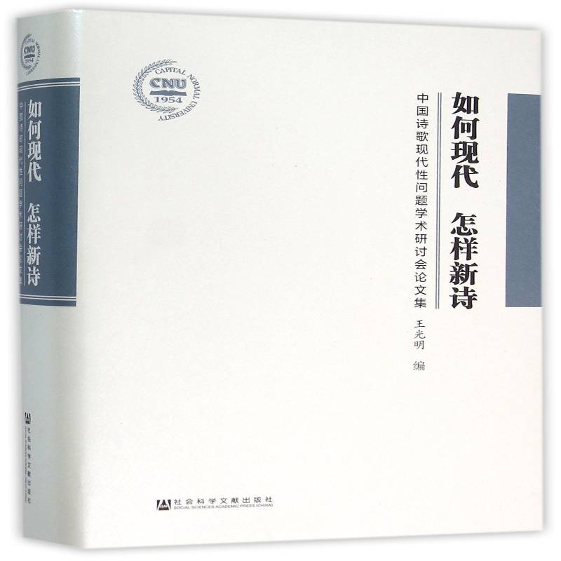如何现代 怎样新诗:中国诗歌现代性问题学术研讨会论文集 王光明 诗歌评论中国当代文集 文学书籍社会科学文献出版社