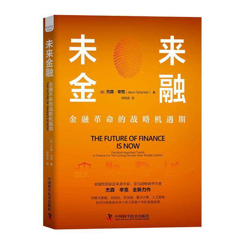 未来金融：金融的战略机遇期杰森·辛克金融学研究普通大众经济书籍中国科学技术出版社